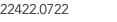 22422 0722
