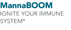 MannaBOOM IGNITE YOUR IMMUNE SYSTEm*