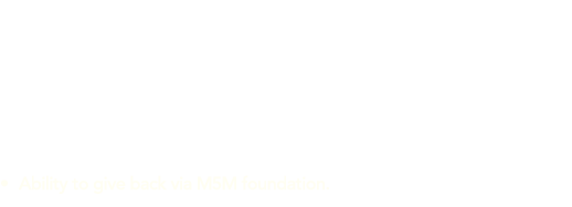 Low start up costs Unique products that work   Products backed by clinical studies and science Flexible work life bal   