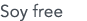 Soy free