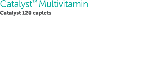 Catalyst  Multivitamin Catalyst 120 caplets