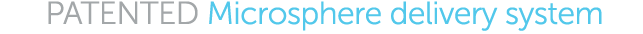 patented Microsphere delivery system 