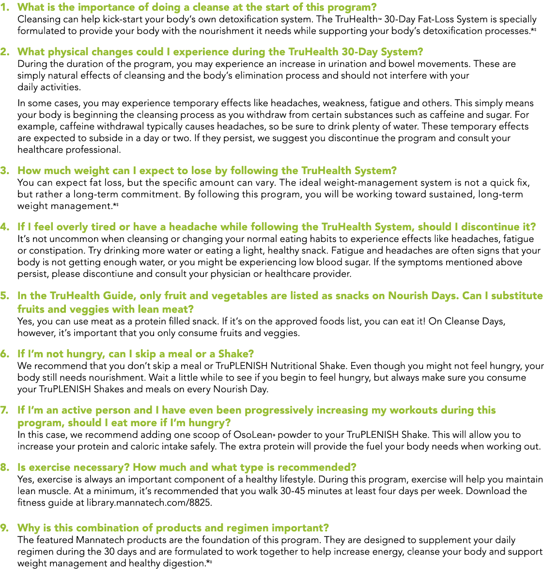 What is the importance of doing a cleanse at the start of this program  Cleansing can help kick-start your body s own   