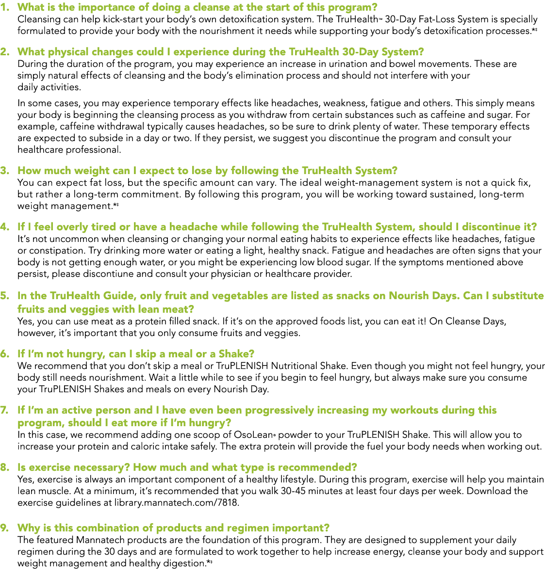 What is the importance of doing a cleanse at the start of this program  Cleansing can help kick-start your body s own   