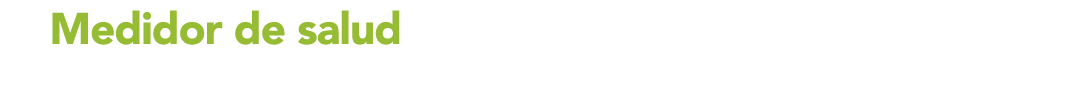 9 Medidor de salud