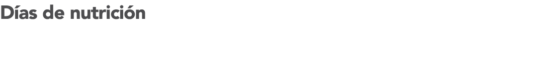 D as de nutrici n